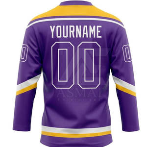 Maillot de hockey sur glace à impression intégrale dynamique, sublimation, pour équipes sportives, léger, pour la compétition - Product Image 6
