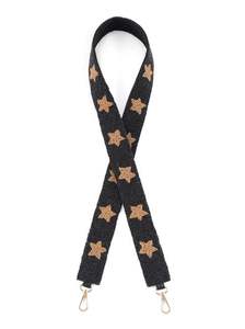 Sangle de ceinture perlée personnalisable pour journées de match de sororité, avec bandes arc-en-ciel et crochets détachables, couleur noir et rouge, pour sacs et ceintures métalliques - Product Image 5