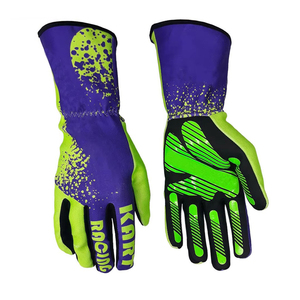 Premium Custom Kart Racing Gloves Anti Slip Silicone Grip Go Karting Mittens Wholesale Breathable Motorbike Sports Gear Factory - Product Image 3