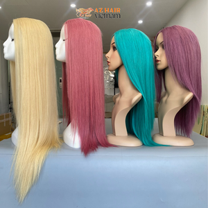 Perruque de cheveux super vietnamiens de haute qualité, vendeur d'extensions de cheveux naturels 100%, perruque HD dentelle frontale en cheveux humains vierges à cuticules alignées - Product Image 1