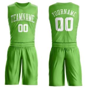 Uniforme de Baloncesto Profesional Personalizado al por Mayor, Conjunto de Camiseta y Pantalones Cortos Sublimados con Diseño de Equipo, Ropa Deportiva Transpirable, Kit de Entrenamiento - Product Image 1