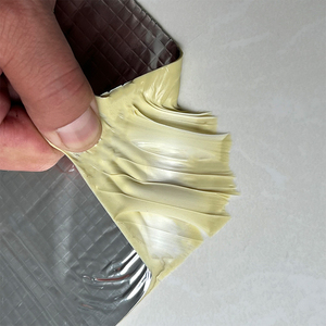 Factory Wholesale Butyl Waterproof Tape-Aluminum <strong>Foil</strong> Rubber Roof Roll Boat <strong>Window</strong> Sealing Flat Roof Water Resistant Resistant - Product Image 3
