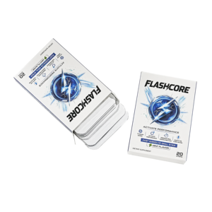 Boîte blanche de film oral à dissolution rapide, fibres alimentaires pour hommes adultes, soutien énergétique, paquet de 20 sachets - Product Image 1