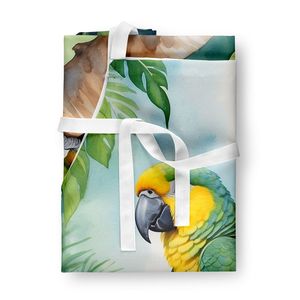 Yellownaped for Parrot Large Multicolor Unisex <b>Apron</b> <b>Kitchen</b> Cooking Baking Gardening Server Adults Men <b>Women</b> Model - Product Image 3