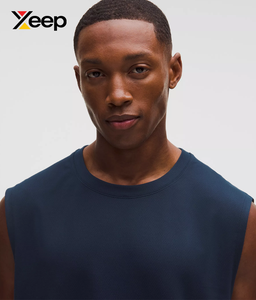 เสื้อกล้ามออกกำลังกายผู้ชาย XEEP รุ่น XC-GTT-32 ระบายอากาศได้ดี แห้งเร็ว พิมพ์ลายแบบ Heat-Transfer ผ้าถัก 100% คอตตอน คอกลม สีพื้น - Product Image 3