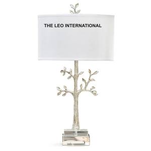 Lámpara de Mesa Moderna de Estilo Americano, Lámpara de Noche para Dormitorio, Luces para Bodas, Pantalla de Tela, Lámpara de Mesa de Lujo - Product Image 2