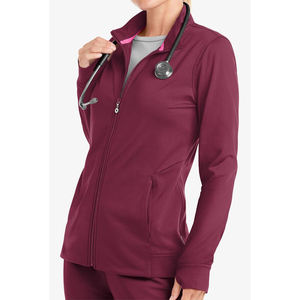 Blouses de travail unisexes en toile avec poches, coutures durables, faciles d'entretien, lavables en machine, pour usage hospitalier - Product Image 4
