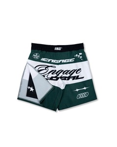 Pantalones Cortos de MMA Engage, Ventilados, de Secado Rápido, Tejido Elástico para Kickboxing, Entrenamiento Físico, Gimnasio, Ropa Deportiva - Product Image 1