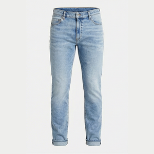 Vente à chaud de jeans déchirés grande taille pour hommes respirants sur mesure pantalons en jean évasés pour garçons pantalons en jean en gros - Product Image 1