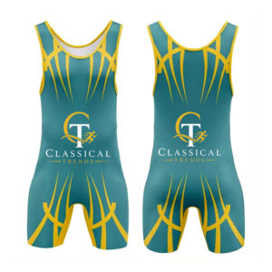 Professional Custom Made <b>Wrestling</b> <b>Singlets</b> for Men-Spandex/Polyester Stretch Fabric Weightlifting Apparel - Product Image 1