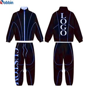 Conjunto Deportivo Cortavientos para Hombre, Ropa de Moda, Conjunto Deportivo Cortavientos 2 en 1 con Cintura Elástica, Diseño Casual Sólido - Product Image 6