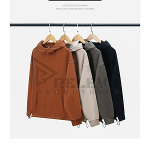 Custom Wholesale <b>Plain</b> Thick <b>Hoodies</b> High Quality Hoodie Fleece material hoodie <b>Men</b> High Quality Hoodie For <b>Men</b> - Product Image 5