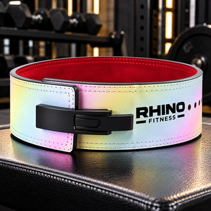 Ceinture de musculation RHINO FITNESS, ajustable, en cuir, avec soutien lombaire - Product Image 5