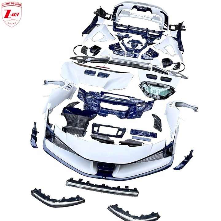 Z-ART SF90XX Dry Carbon Fiber Bumper Body Kit for Ferrari SF90