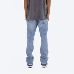 Jeans Ajustados Personalizados de Alta Calidad para Hombre, Nuevo Estilo Recto para Todas las Temporadas - Invierno, Otoño, Verano con Cristales, Pantalones Ajustados - Product Image 2