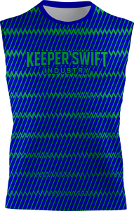 Vêtements de sport respirants en gros pour uniformes 7V7, uniformes 7V7 les plus vendus, uniformes 7V7 sans manches - Product Image 2