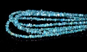 เพชรบลูไดมอนด์ธรรมชาติแบบหยาบ ขนาด 2-4 มม. เม็ดเพชรดิบสำหรับทำเครื่องประดับ ขายส่ง - Product Image 5