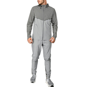 Woven Tracksuits Jacket <b>Pants</b> Sets Windbreaker Suits 100% Polyester OEM Custom Design Nylon Men Tracksuits - Product Image 1
