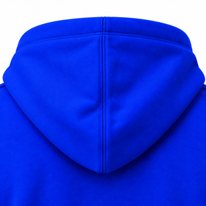 Sudadera con Capucha Blanca para Hombre Phi Beta Sigma con Logotipo Gráfico de Letras Griegas Azules, Sudadera con Cordón Ajustable Personalizada, Informal - Product Image 6