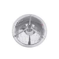 Headlight RHD for Lucas P700 Type 7" Inch Tripod Tri-Bar Headlamps with H4 Halogen Fitting (but Not Bulb)