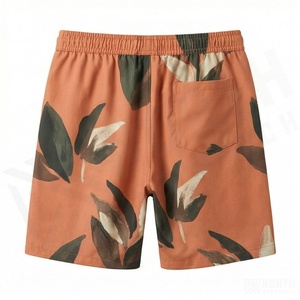 Shorts de bain personnalisés pour hommes, dernier design, sublimation, vêtements décontractés, tissu respirant 100% polyester, pour les sports d'été en plein air - Product Image 2