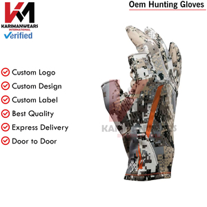 Guantes de Caza Ligeros para Hombre, Resistentes a la Intemperie, con Camuflaje, Personalizables con Logotipo, Proveedor de Fábrica - Product Image 6