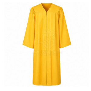 Tenue de Cérémonie Confortable : Chapeau et Robe de Remise de Diplôme Modernes avec Pompon Assorti pour Événements de Remise des Diplômes - Product Image 3