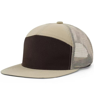 Casquette Trucker en Maille Verte 6 Panneaux Ajustable Unisexe Décontractée Printemps-Été Respirante Adulte 100% Acrylique Broderie - Product Image 4
