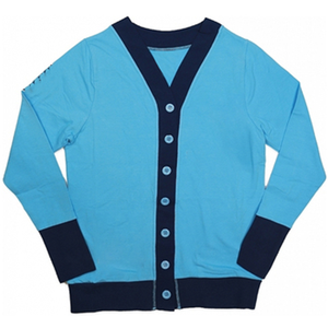 Unisex High Quality Custom Knitted Wool/Cashmere Greek <b>Cardigan</b> Sweater Winter Warm Long Sleeve Sorority Apparel V-Neck Front - Product Image 1