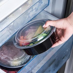 Contenitori Rotondi per Preparazione Pasti da 32 oz, 50 Pezzi, con Coperchi, Senza BPA, Scatole Monouso in Plastica per Conservazione Alimenti e Pianificazione Pasti - Product Image 3