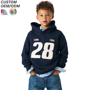 Sweat-shirts pour enfants de haute qualité, en coton 100%, couleur unie, décontractés, personnalisables en gros, pour garçons et filles |   Logo personnalisé - Product Image 5