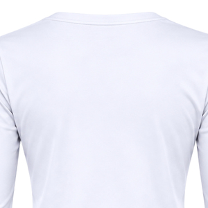 Camiseta gráfica de manga larga para mujer Sigma Gamma Rho, personalizada con letras de hermandad griega, cuello redondo, informal, al por mayor, estilo urbano - Product Image 4