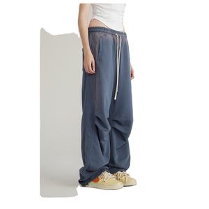 Breathable Drawstring Anti-wrinkle Man Acid Wash <b>Trouser</b> Plain Dyed New Design Men's <b>Pants</b> & <b>Trousers</b> For Adult - Product Image 5