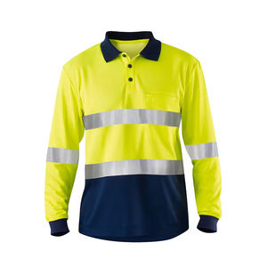 Camiseta de Seguridad Reflectante de Alta Visibilidad Fluorescente, Manga Corta, Ropa de Trabajo de Secado Rápido, Camisetas para Trabajo de Construcción - Product Image 1