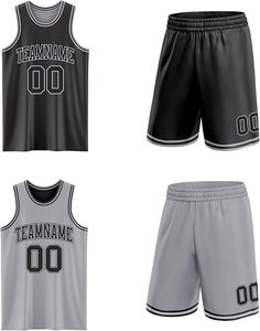 Uniforme de basket-ball personnalisé de haute qualité – Maillot et short d'équipe sublimés 100 % polyester - Product Image 6