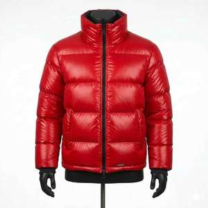 เสื้อโค้ทกันหนาวแบบพองตัวสำหรับผู้หญิงและผู้ชายไซส์ใหญ่จากแคนาดา  บุด้วยผ้าฝ้าย กันน้ำ ระบายอากาศได้ดี มีฮู้ด  พร้อมโลโก้ด้านหน้า เหมาะสำหรับกิจกรรมกลางแจ้ง - Product Image 1