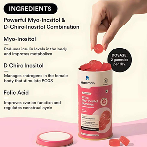 Gummies de Myo-Inositol pour le bien-être féminin et le soutien nutritionnel quotidien - Product Image 6