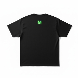 เสื้อยืดทรงบ็อกซี่ดีไซน์ทันสมัยสำหรับผู้ชาย ผ้าคอตตอนหนา ทรงไหล่ตก สไตล์สตรีทแวร์ พิมพ์โลโก้แบรนด์ตามสั่ง เสื้อเปล่าไซส์ใหญ่ - Product Image 3