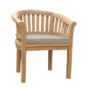 Sillones Curvos de Jardín, Muebles de Jardín de la Mejor Calidad, Sillas de Comedor de Teca Fabricadas en Indonesia - Product Image 2