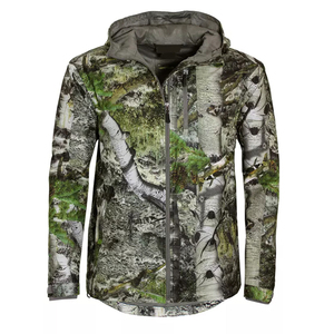 2026 Warm Fleece Fabric Camouflage Reflective Hunting <b>Jacket</b> Soft Shell Fleece Lined And Water Resistant <b>Camo</b> Hooded Coat - Product Image 1