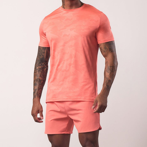 Shorts de sport d'été pour hommes en tissu éponge de coton, personnalisables, décontractés, couleur unie, service OEM - Product Image 6