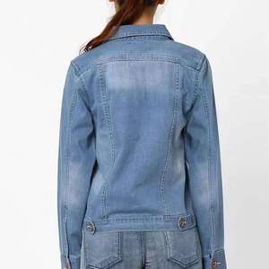 Vestes d'hiver pour femmes OEM 2026, best-sellers, veste en jean bleue, veste en denim pour femmes, haute qualité, prix bas 2024 - Product Image 2