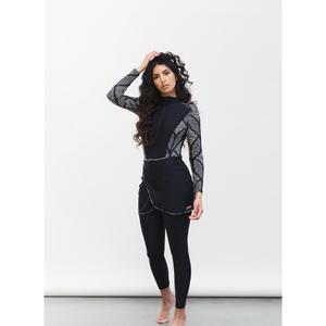 Traje de Baño Islámico Modesto para Mujer, Cobertura Completa, Secado Rápido, Protección UV, Talla Grande - Product Image 2