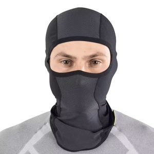 Cagoule noire unisexe respirante et imperméable pour usage extérieur, taille adulte 56-58 cm - Product Image 4
