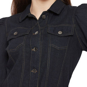 Chaqueta Vaquera para Mujer al Mejor Precio y con Bajo MOQ, Chaqueta de Mezclilla de Última Moda Hecha en Fábrica para Mujer al por Mayor - Product Image 4