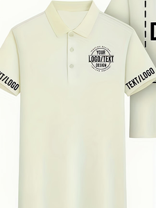 Custom Printed for Polo Shirt Unisex Cotton Breathable Work Fashion Uniform Silk Screen Printing ODM Service Oeko-Tex - Product Image 3