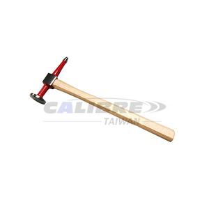 TAIWAN CALIBRE - Panel de Acero 1055 Pintado en Rojo de 33 cm con Acabado Pulido, Mango de Hickory, Grado DIY, OEM Personalizable - Product Image 1