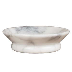 Plateau à savon en marbre blanc naturel, Collection de Spa de ml - Product Image 1