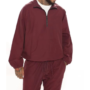 Chaqueta Cortavientos Verde Oliva para Hombre, Estilo Casual, Ligera, de Poliéster, para Otoño, Estilo Urbano - Product Image 2