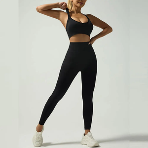 Women's Active Wear 2-Piece <b>Yoga</b> Set Long Sleeve Sportswear Gym Fitness <b>Jacket</b> Plus Size High Waist Activewear Women's - Product Image 2